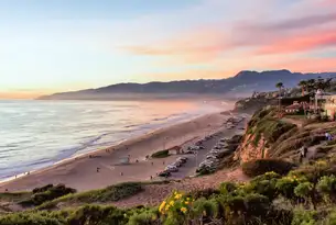 Santa Monica Strand in Kalifornien, USA
