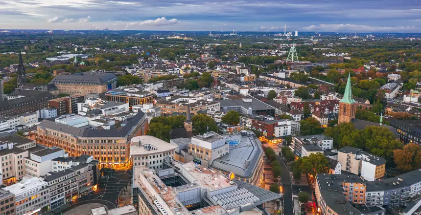 Panorama von Bochum