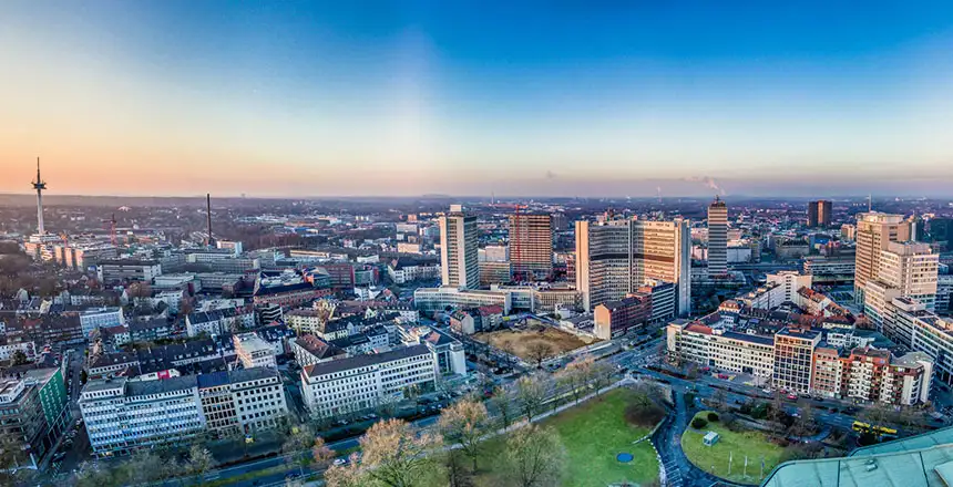 essen stadt panorama