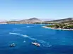 Panorama Küste bei Ksamil, Albanien
