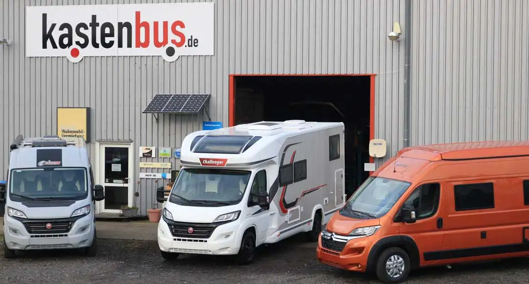 Kastenbus.de Wohnmobile in Urmitz bei Koblenz, Stationsansicht