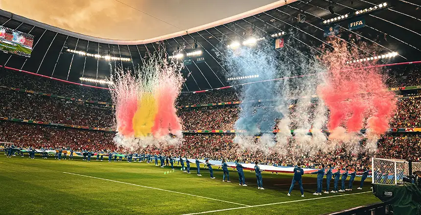 Weltmeisterschaft in der Allianz Arena in München