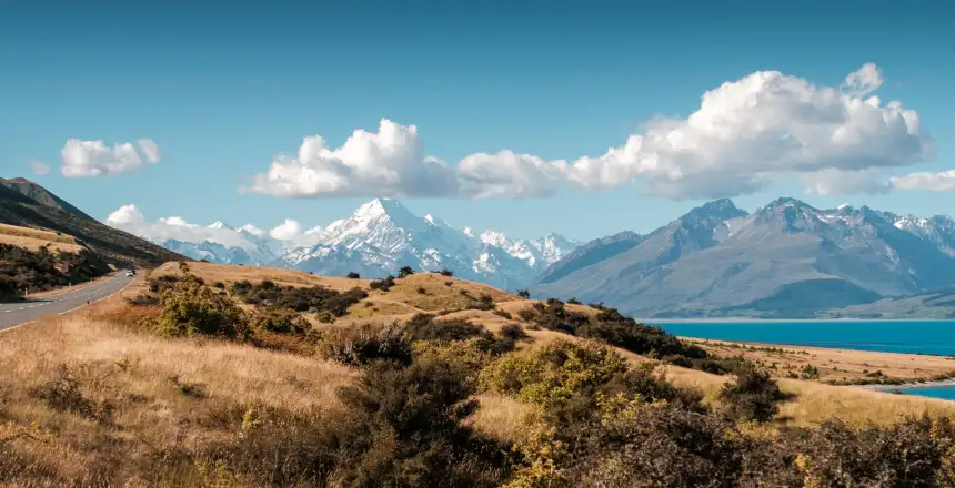 mount cook aoraki neuseeland
