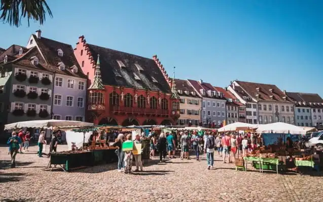 Münsterplatz in Freiburg