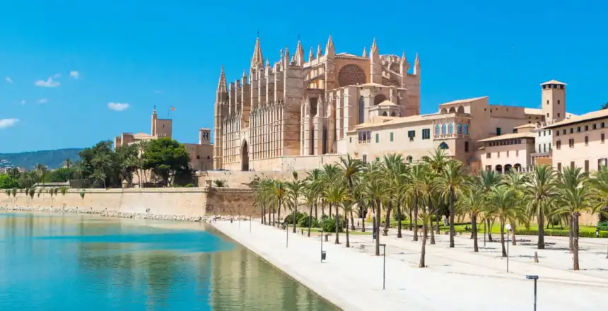 Kathedrale La Seu in Palma de Mallorca
