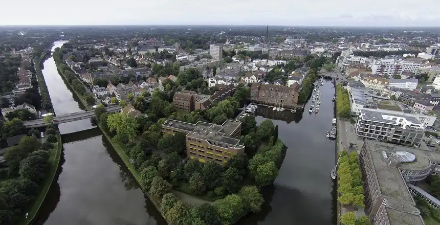 Panoramablick auf Oldenburg