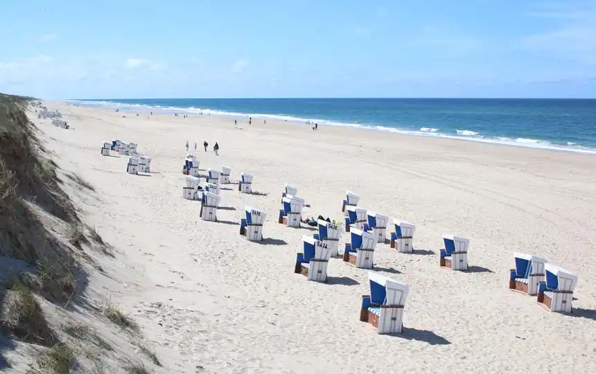 Strand in Rantum auf Sylt