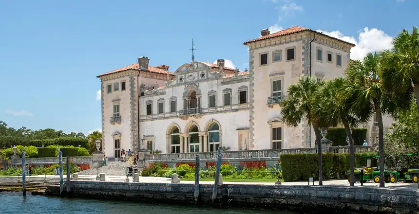 Vizcaya Museum Miami von Außen