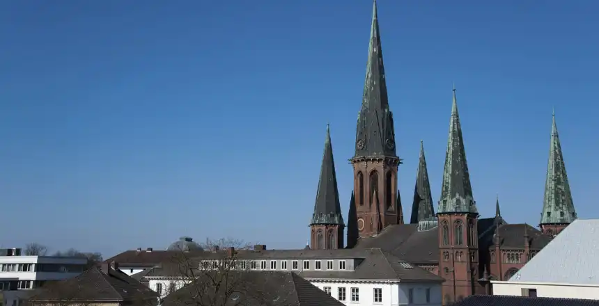 Blick auf die Lambertikirche in Oldenburg