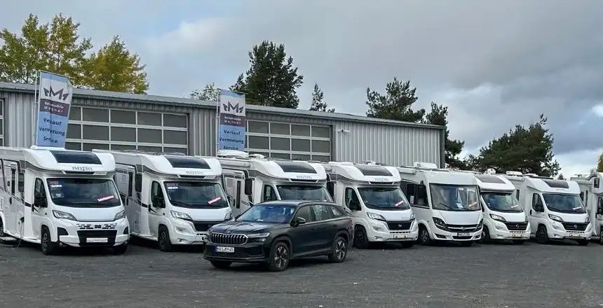 Stationsansicht der Mietstation Reisemobile Mei&szlig;ner in Ha&szlig;furt