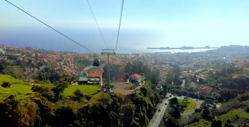 funchal madeira seilbahn aussicht