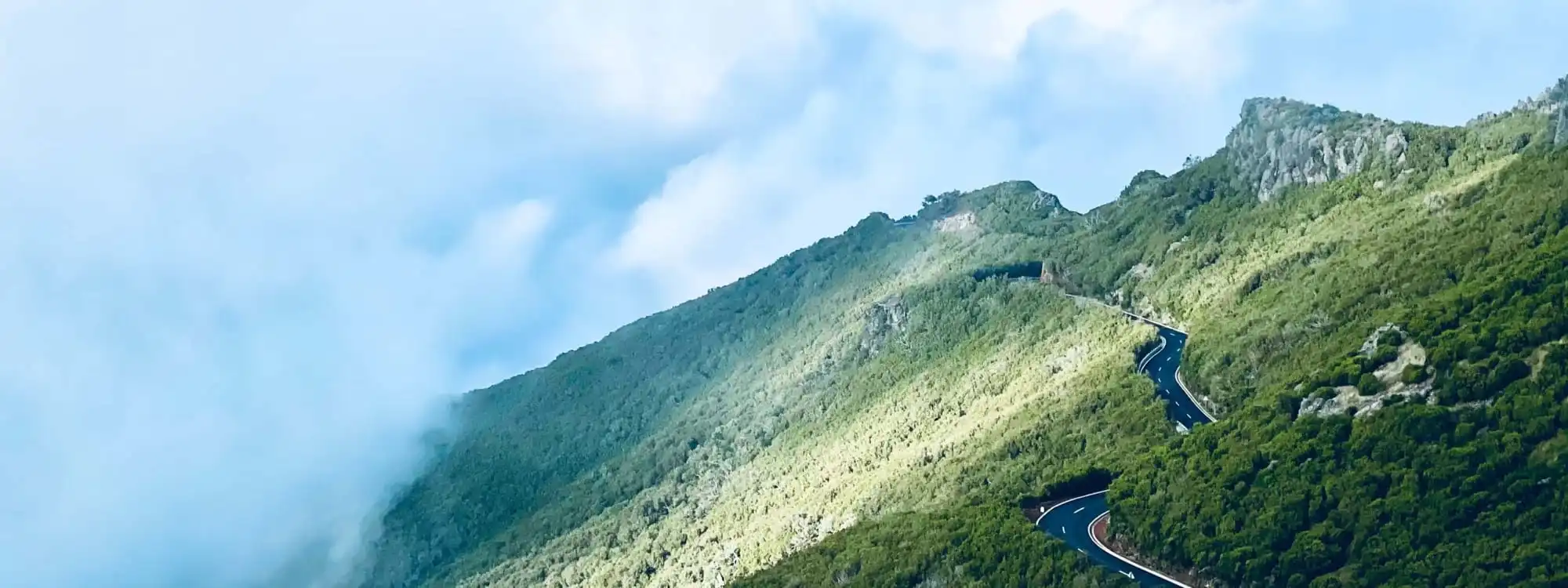 Bergstraße durch Serra da Estrela, Portugal