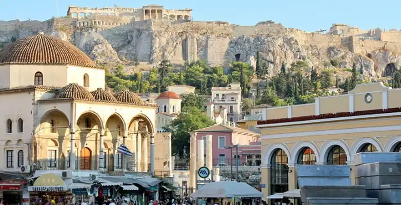 monastiraki, athen, griechenland