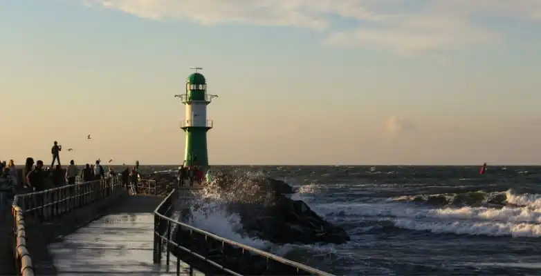 Westmole in Rostock