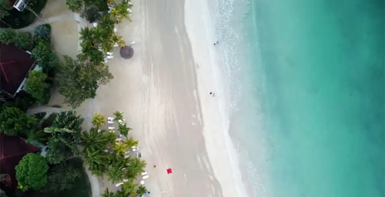 Strand von Negril auf Jamaika