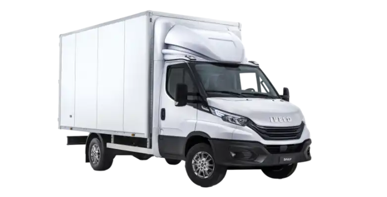 europcar lkw iveco 35s16 ladebordwand