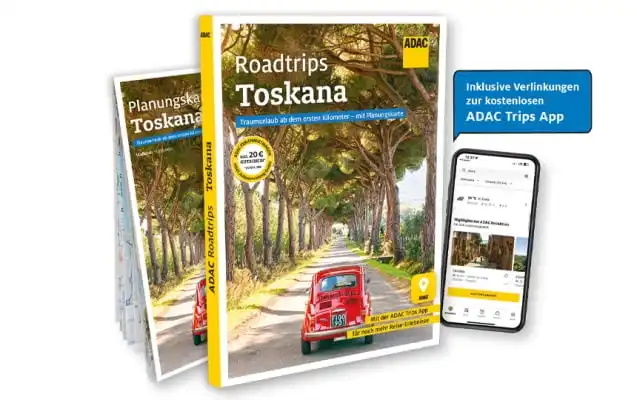 Cover ADAC Roadtrips Reiseführer Toskana