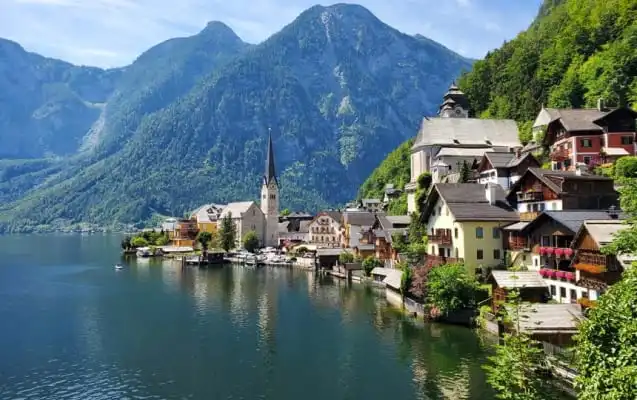 Hallstatt in Österreich