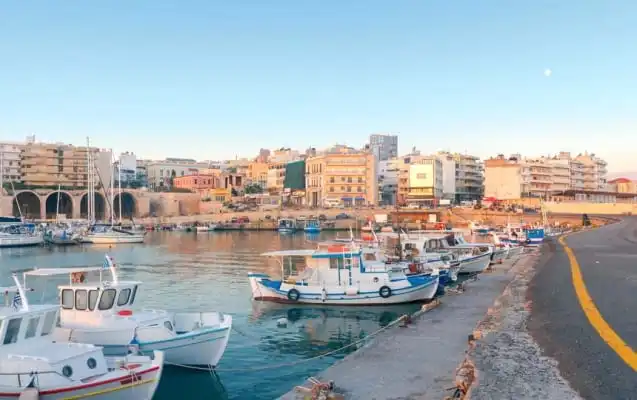 Hafen von Heraklion auf Kreta