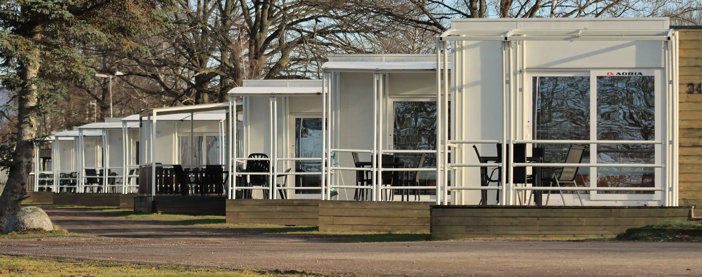 mobilheim als ferienunterkunft, camping ohne wohnmobil oder wohnwagen
