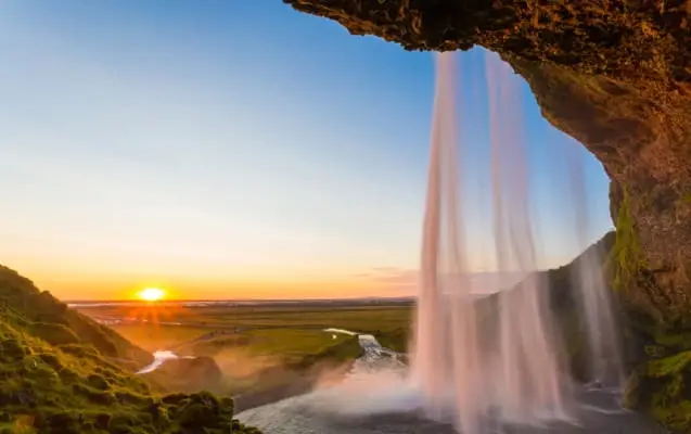 Seljalandsfoss Wasserfall in Island