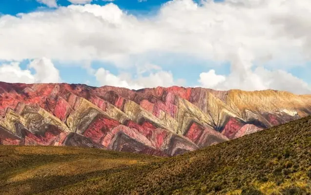 Cerro de los Siete Colores in Jujuy in Argentinien