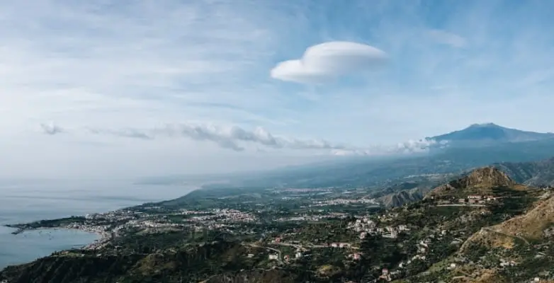 Vulkan Ätna auf Sizilien, Italien