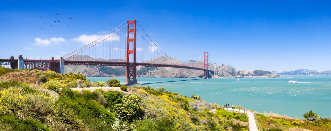 Golden Gate Bridge in San Francisco
