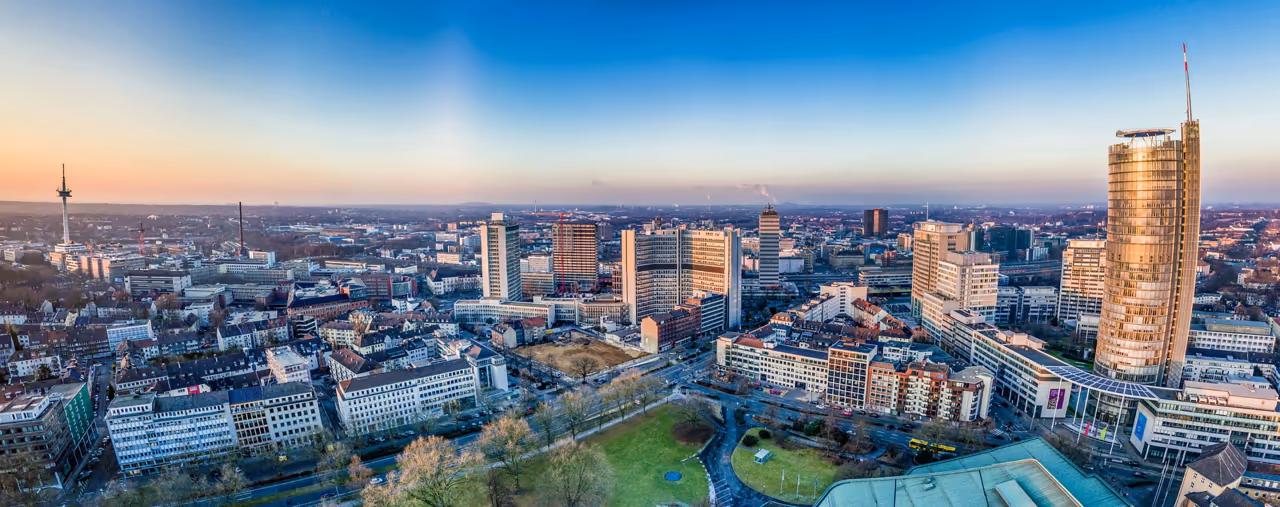 essen stadt panorama