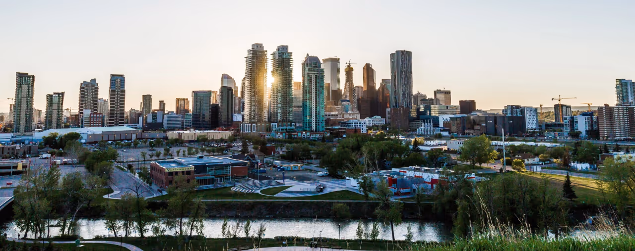 Skyline von Calgary, Kanada