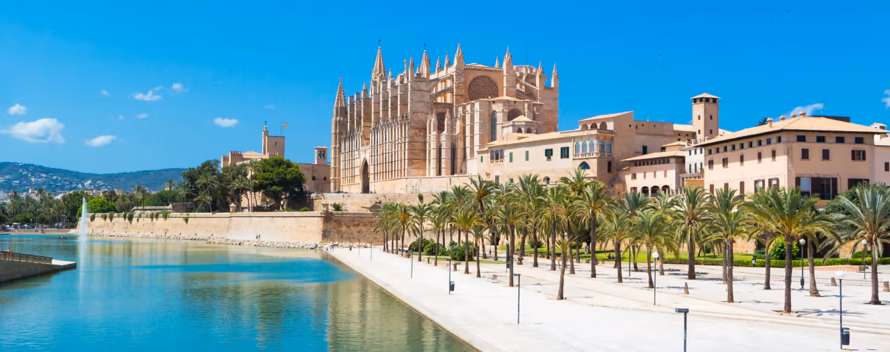 Kathedrale la Seu in Palma de Mallorca