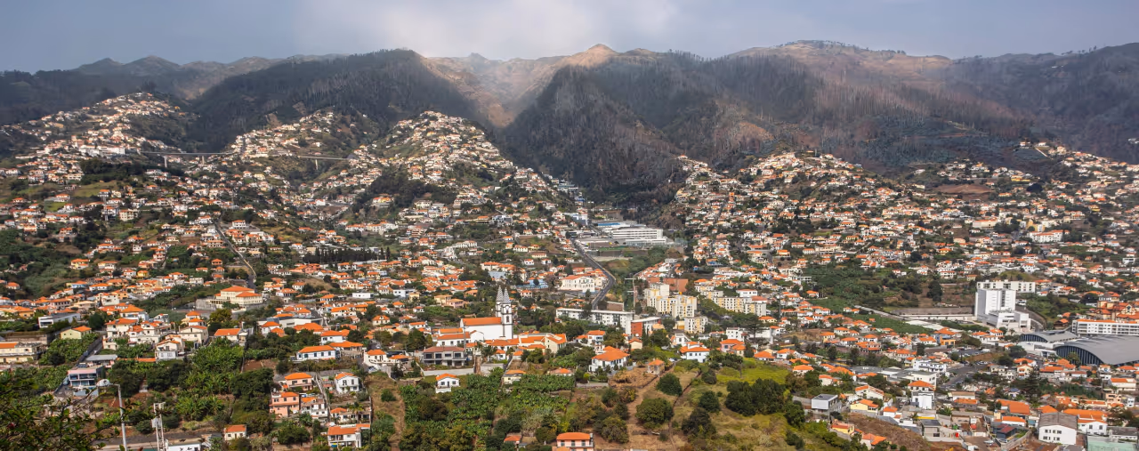 Blick auf Funchal, Madeira