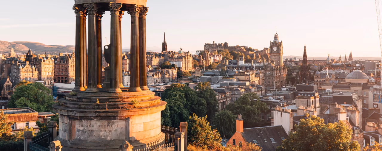 Calton Hill in Edinburgh