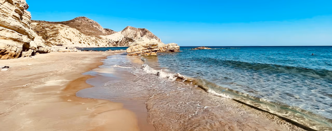 Sandstrand auf der griechischen Insel Kos