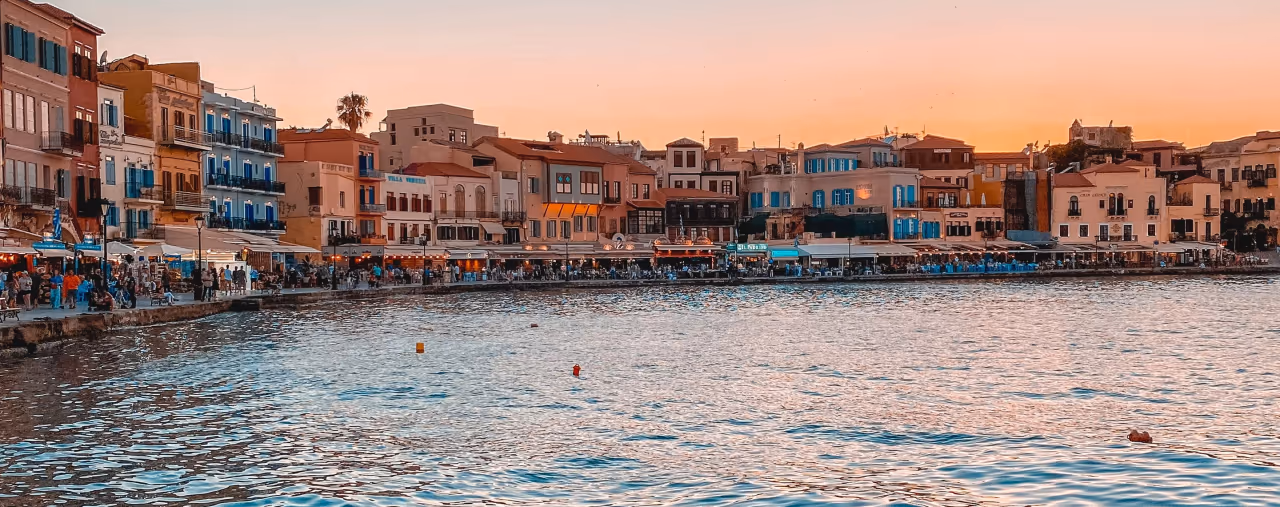 Promenade von Chania auf Kreta