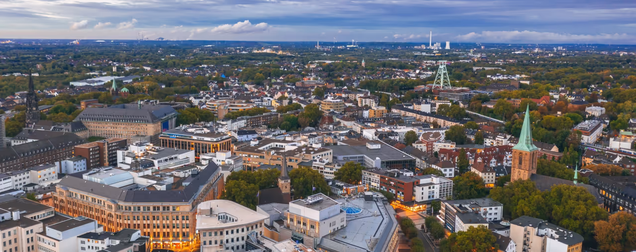 Panorama von Bochum