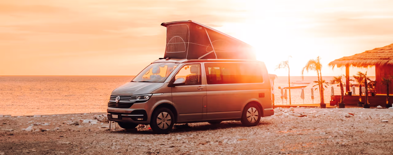campervan vermietung, kleines Wohnmobil mieten, z.B. vw california