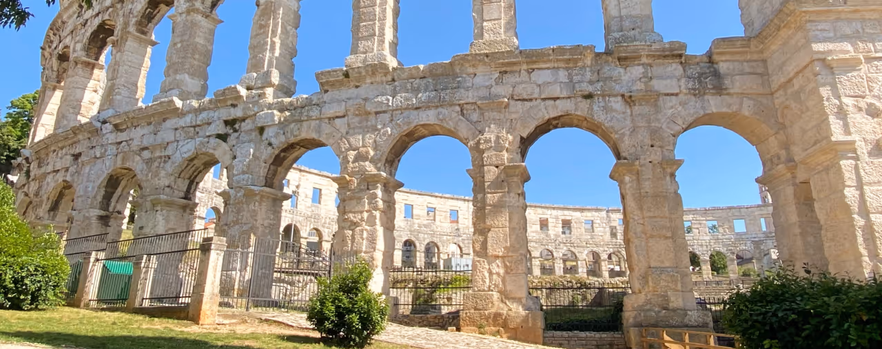 Amphietheater in Pula, Kroatien