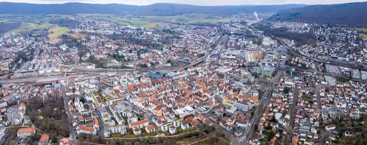 Panorama von Aalen