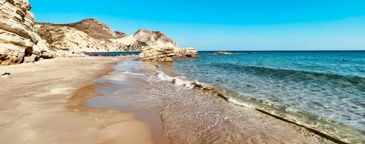 Sandstrand auf der griechischen Insel Kos