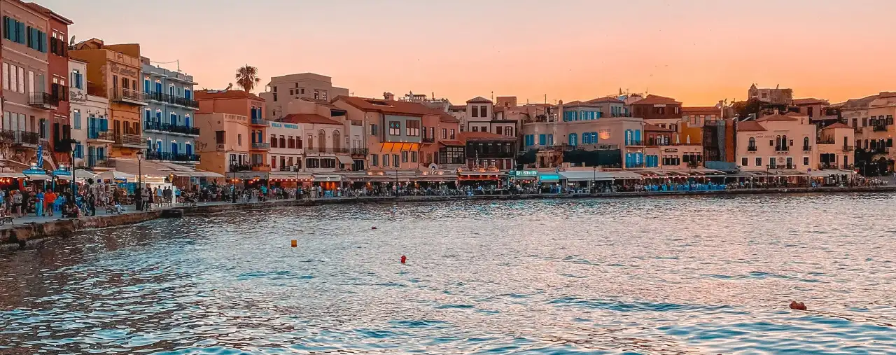 Promenade von Chania auf Kreta