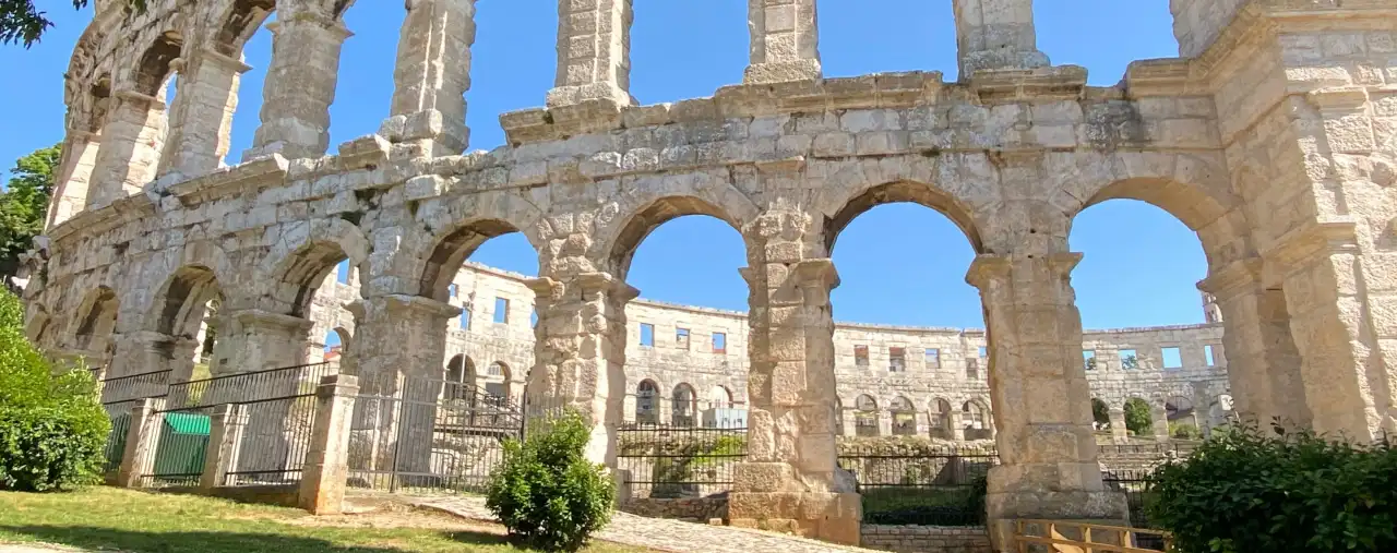 Amphietheater in Pula, Kroatien