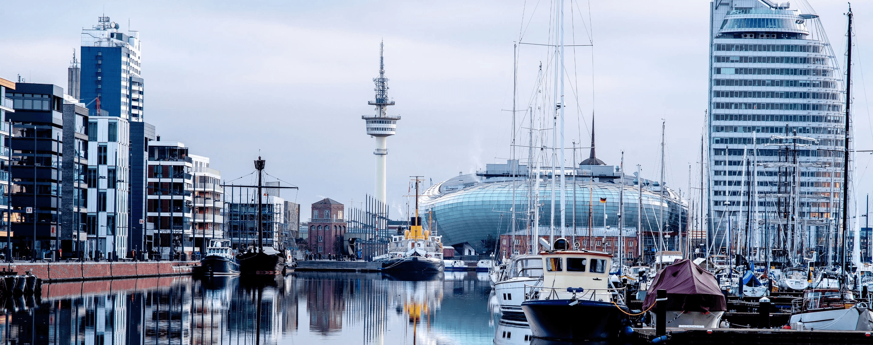 Hafenviertel in Bremerhaven
