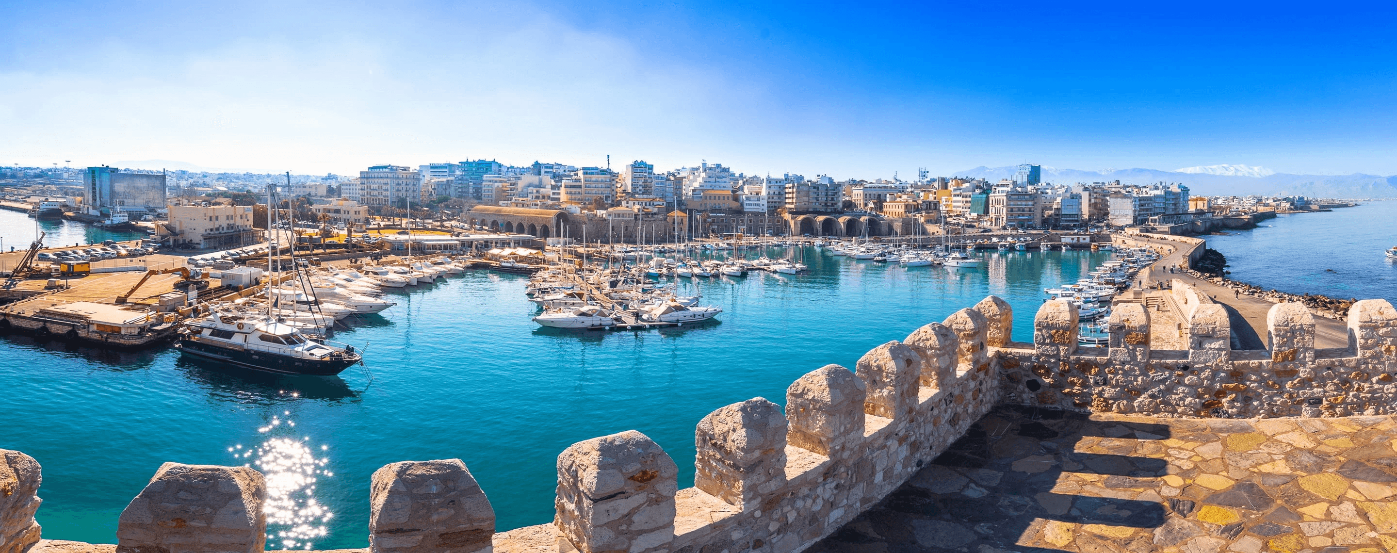 Hafen von Heraklion auf Kreta