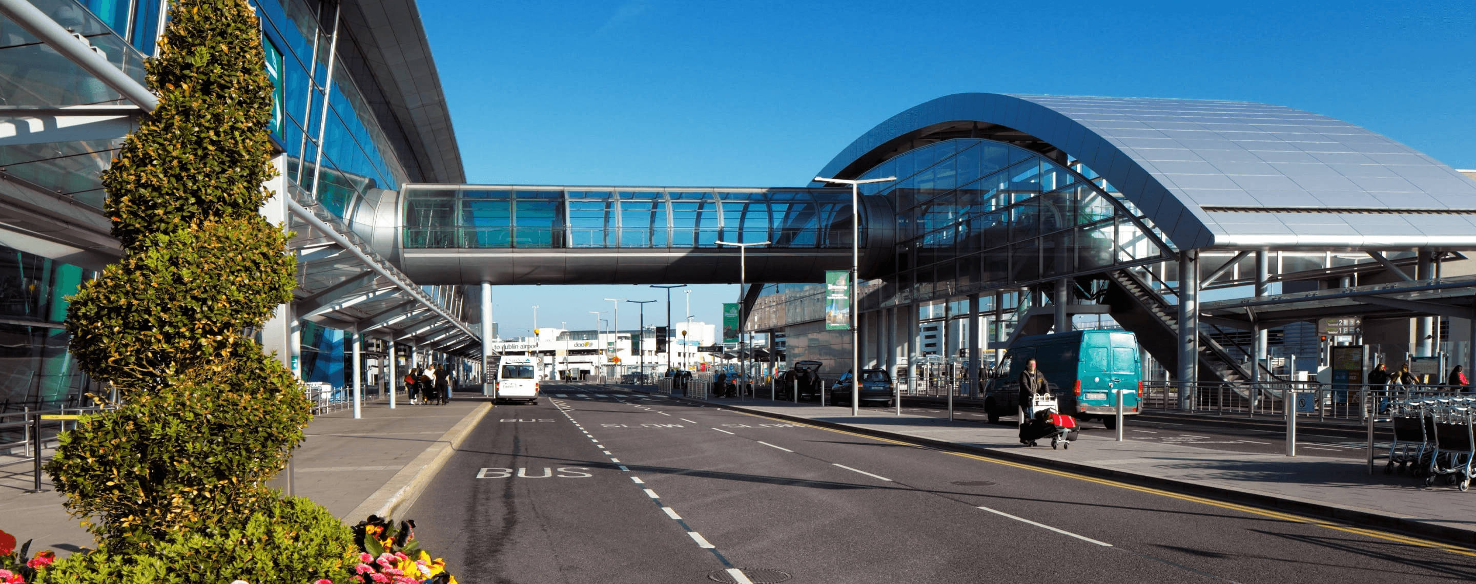 Terminal 2 am Flughafen Dublin, Irland