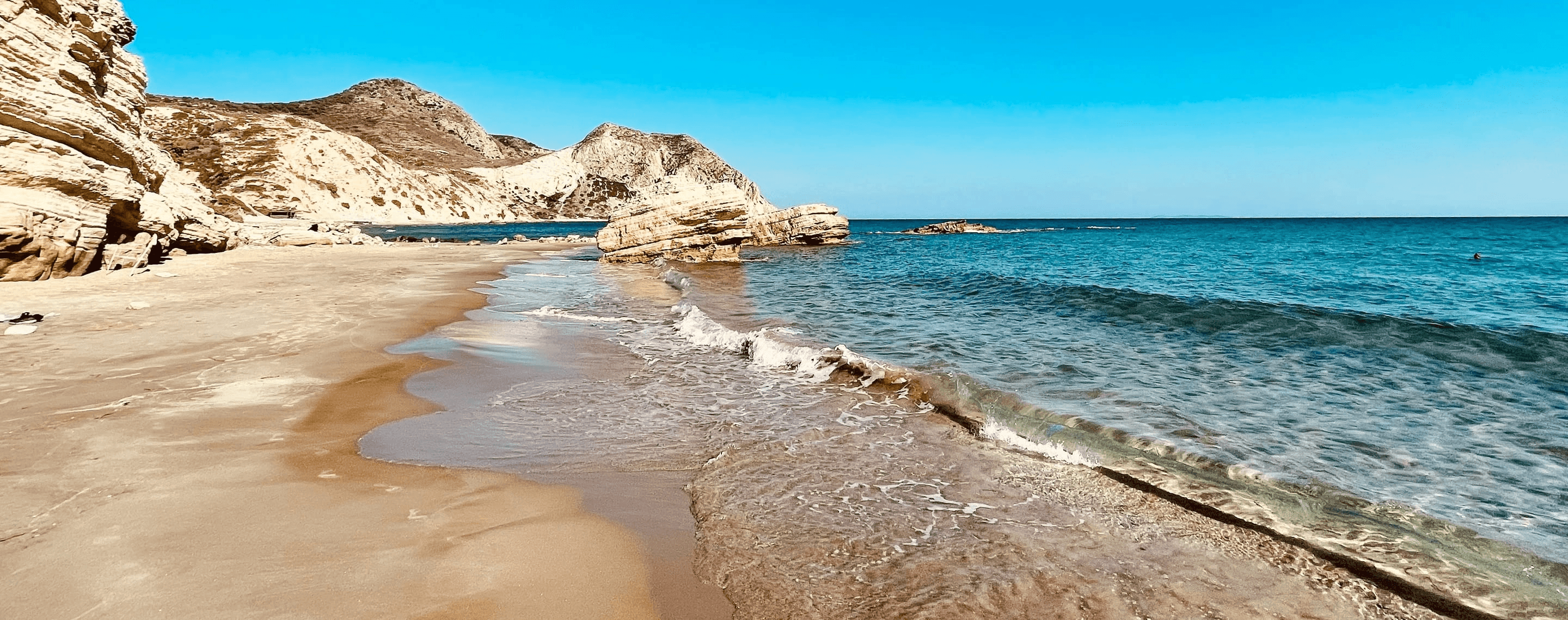 Sandstrand auf der griechischen Insel Kos