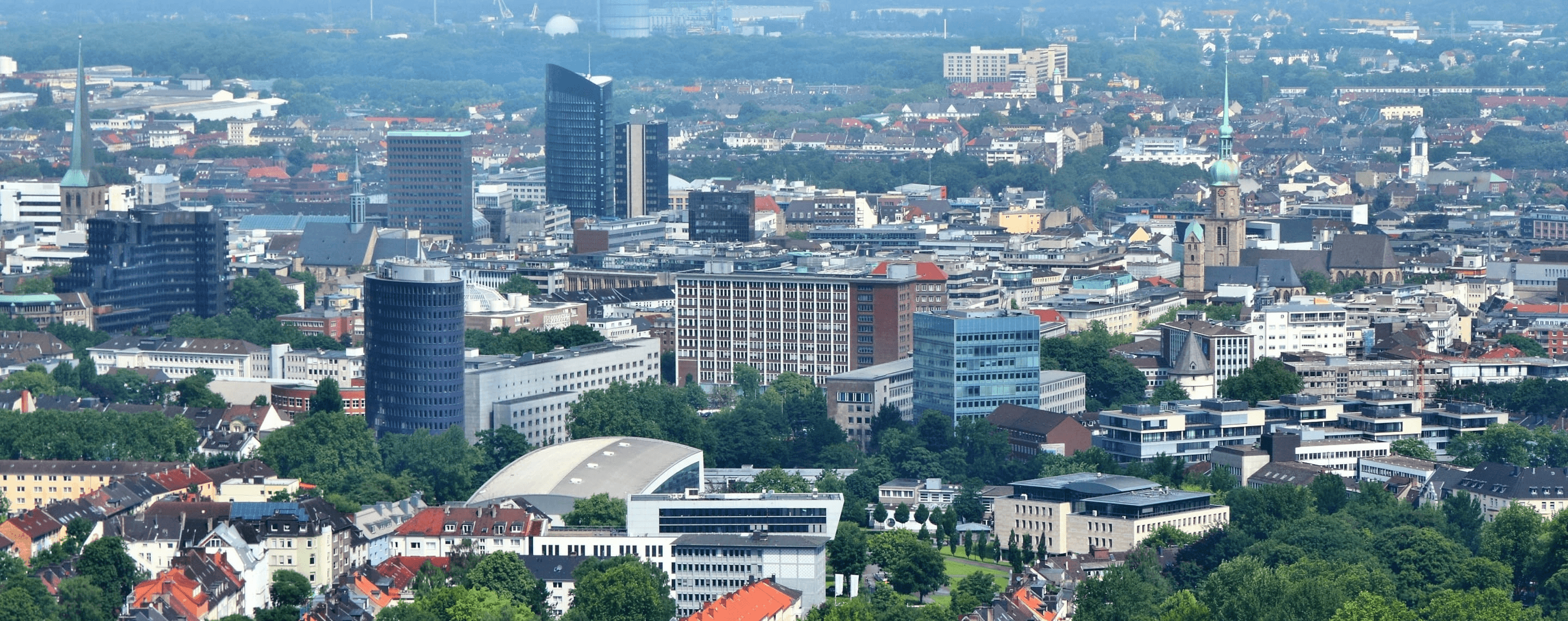 Panorama von Dortmund