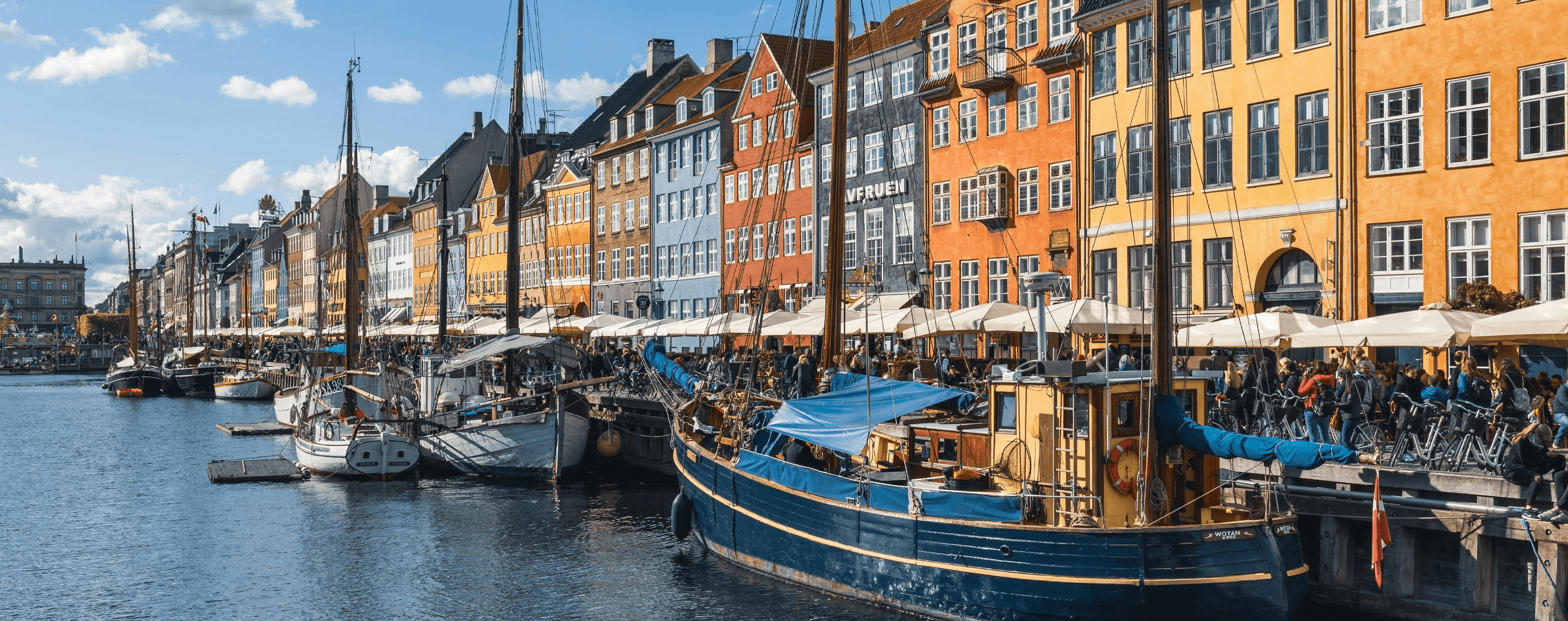 Kanal in Kopenhagen, Dänemark