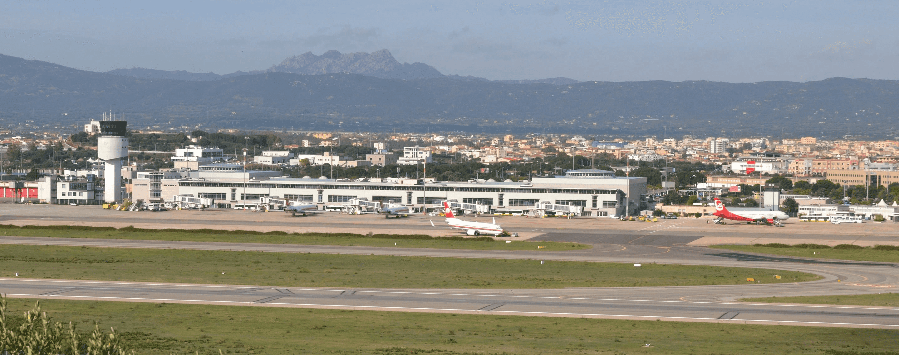 Flughafen Olbia auf Sardinien