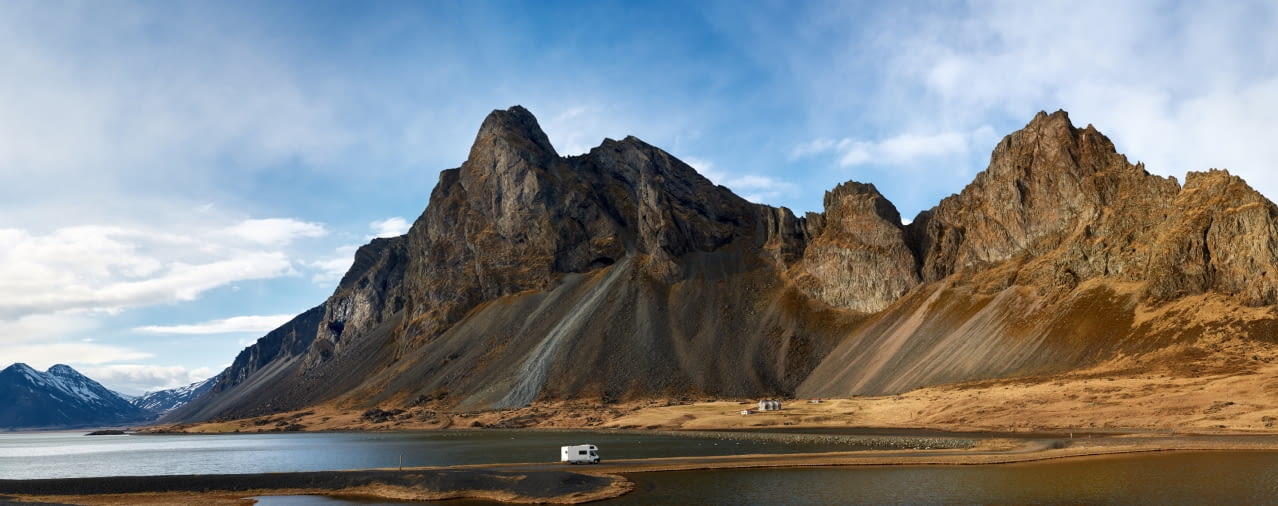 Island mit dem Wohnmobil